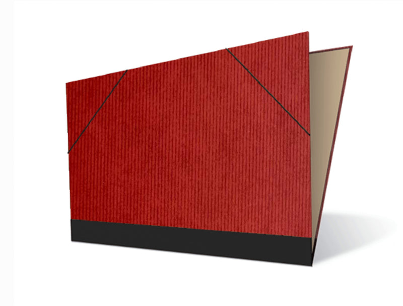 Vergé Rood | A4 - Tekenmappen.nl