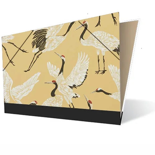 Tekenmap Birds Gold | A4