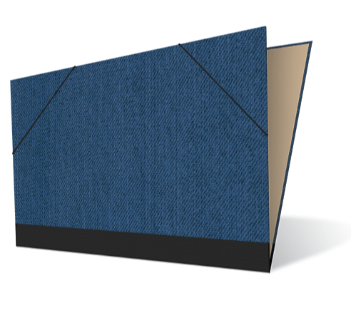 Tekenmap Jeans | A2 - Tekenmappen.nl