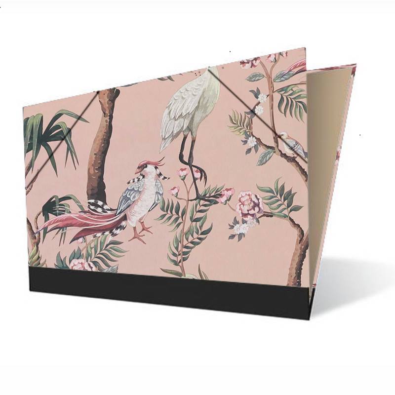 Tekenmap Birds Pink | A3 - Tekenmappen.nl